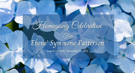 Celebration of Life for Ebone S. Patterson