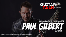 Paul Gilbert on Guitar Talk with Jimmy Warren