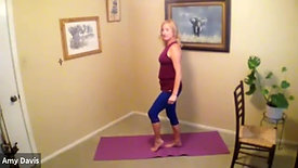 Amy Davis energizing yoga