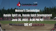 Women's Consolation WG 2 - Aussie Spirit vs. Aussie Spirit Development