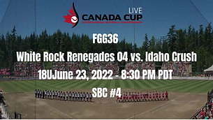 FGG36 -White Rock Renegades 04 vs. Idaho Crush 18U
