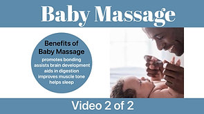Baby Massage Video 2 of 2