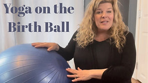 Prenatal Yoga on Birth Ball