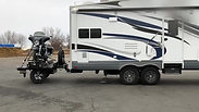 5 Ft Freedom Hauler with Motorcycle Rail