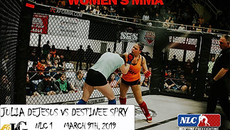 Julia DeJesus vs Destinee Spry  (MMA)