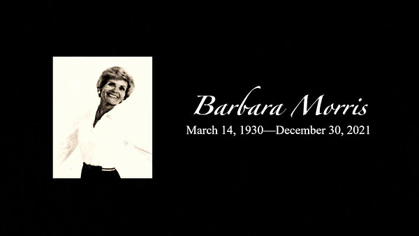 Barbara Morris Memorial Service