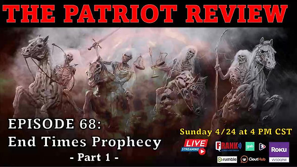 Episode 68 - End Times Prophecy Part 1 w/ Pastor Hal Mayer