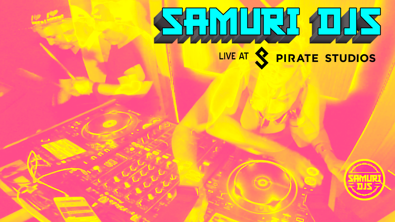 SAMURI DJs at PIRATE STUDIOS BKNY