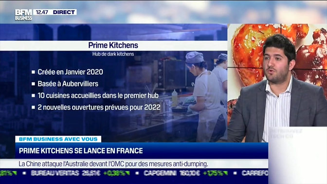 Prime Kitchens se lance en France et recrute sur BFM BUSINESS