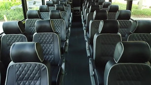 Maze Transportation Charter Bus Orlando Interior Footage