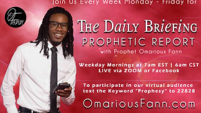 The Daily Briefing Prophetic Report 5-14-21