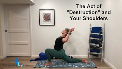 The Act of "Destruction" and Your Shoulders