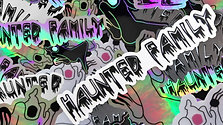 Haunted Family - Stickers (Post for Instagram)