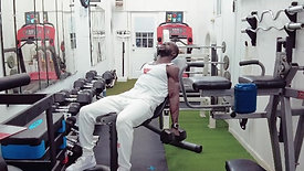 Dumbbell Incline Curl