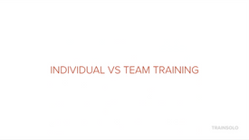 Derek Waleffe - Individual vs Team Training