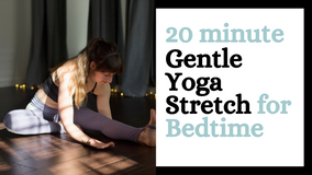 Gentle Yoga Stretch for Bedtime 🌙