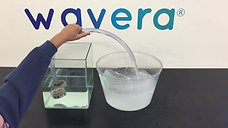 Wavera® demonstrator (with flow variation effect : continuous or pulsed)