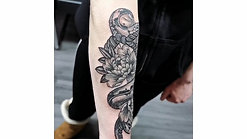 Snake Tattoo by Shane Ellis Jordan Fine Art & Tattoo
