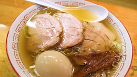 Clear Ramen with Egg - Left to Right