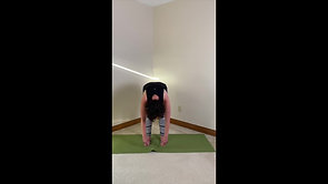Standing Roll Down: Inner Thigh, Hamstring and Back Opener