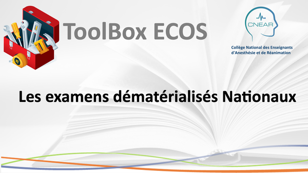 ToolBox ECOS Les examens dématérialisés Nationaux