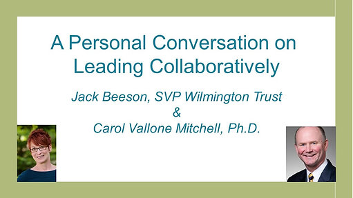 Conversation with a Collaborative Leader