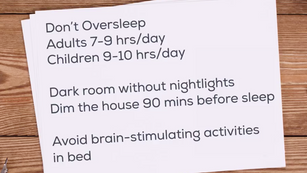 Staying Home During COVID-19 Series - Sleep Quality Over Quantity