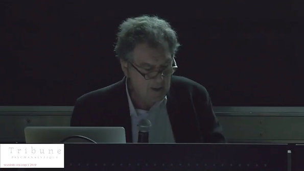 Colloque 2019 ("Pères"), Jean-François Chevrier