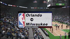 1990s NBA Season Orlando Magic Vs Milwaukee Bucks NBA 2k23 Simulation