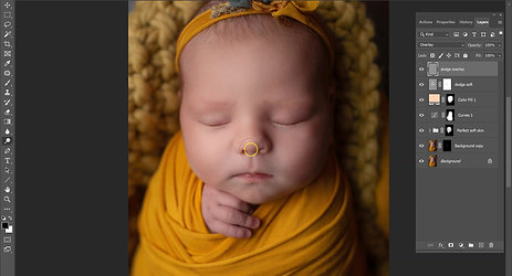 Pretty in Yellow Newborn