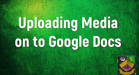 Uploading Media on to Google Slides