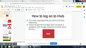 How to get on to Hwb