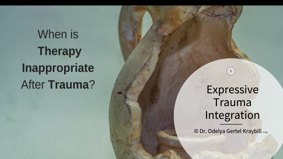 When is Therapy Inappropriate after Trauma?