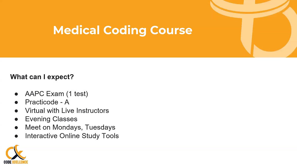 Medical Coding Course Information