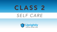 Class 2- Self Care 