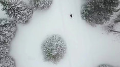 Paranordic Skiing (Drone)