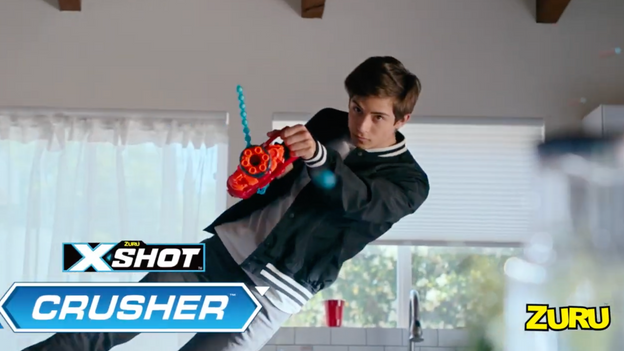 Crush the opposition with X-Shot Excel Crusher!