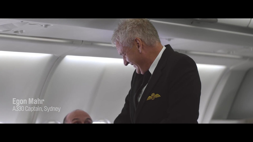 Qantas Airways - Egon Mahr: Flying people, not just planes