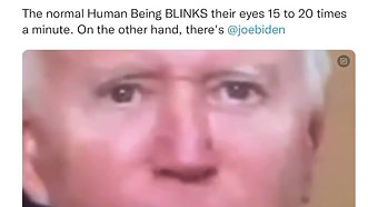Joe Biden doesn't blink