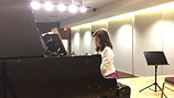 Ava playing Waltz in A minor (Chopin)
