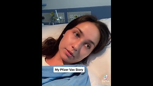 19 Year Old's Body Filled With Blood Clots All Over Body After 2nd Pfizer Vaccination