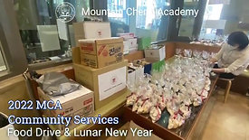 2022 Community Services Food Drive & Lunar New Year(Jan.27.2022)