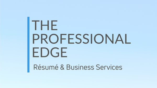 The Professional Edge Resume & Business Services