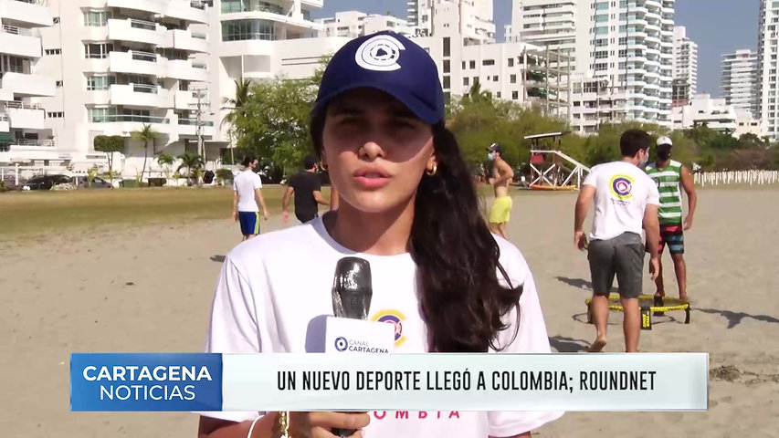 Reportaje Roundnet Colombia en Canal Cartagena