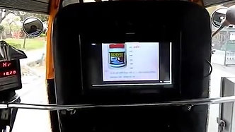 Digital Advertisement APP Loaded Display in Indian Auto