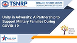 Unity in Adversity- A Partnership to Support Military Families During COVID-19