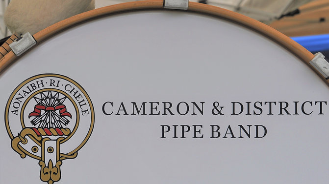 Cameron & District Pipe Band Videos