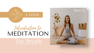 Introduction to meditation Pt.3 with Faye 