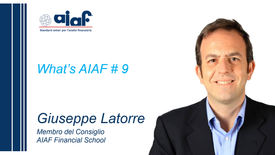 WHAT'S AIAF #9 - Giuseppe Latorre