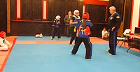 Tae Kwon Do Class Sparring